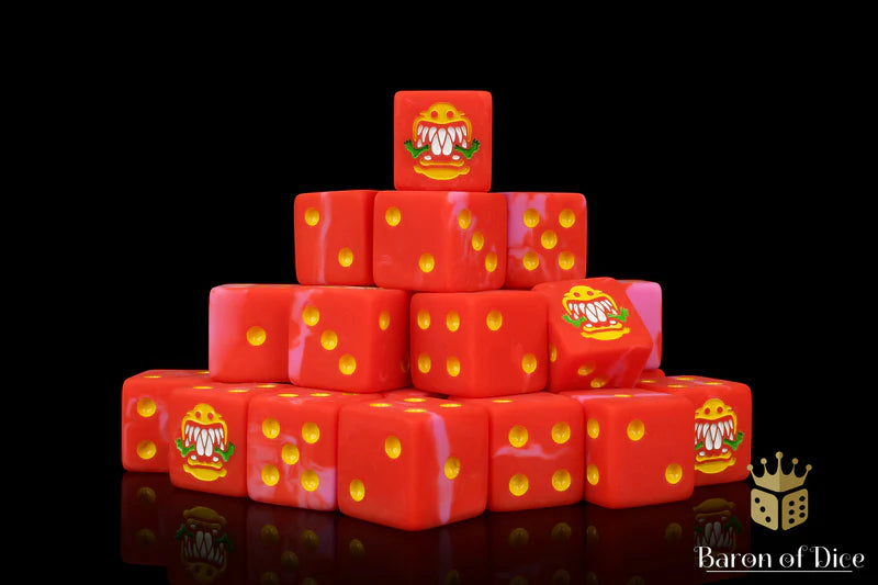 Baron of Dice: "Cave Monsters" 25x16mm Square Corner Dice Dice & Gaming Accessories Baron of Dice