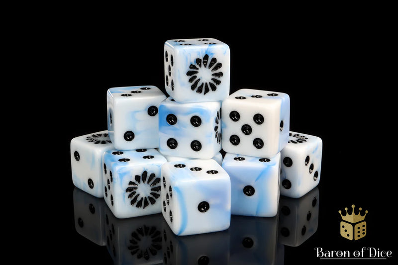 Baron of Dice: "Fanged Maw" 25x16mm Square Corner Dice Dice & Gaming Accessories Baron of Dice