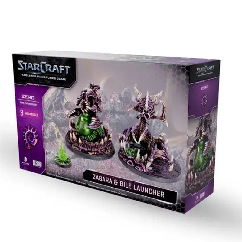[PREORDER] StarCraft: Tabletop Miniatures Game - Zerg Zagara & Bile Launcher StarCraft: Tabletop Miniatures Game Archon Studio