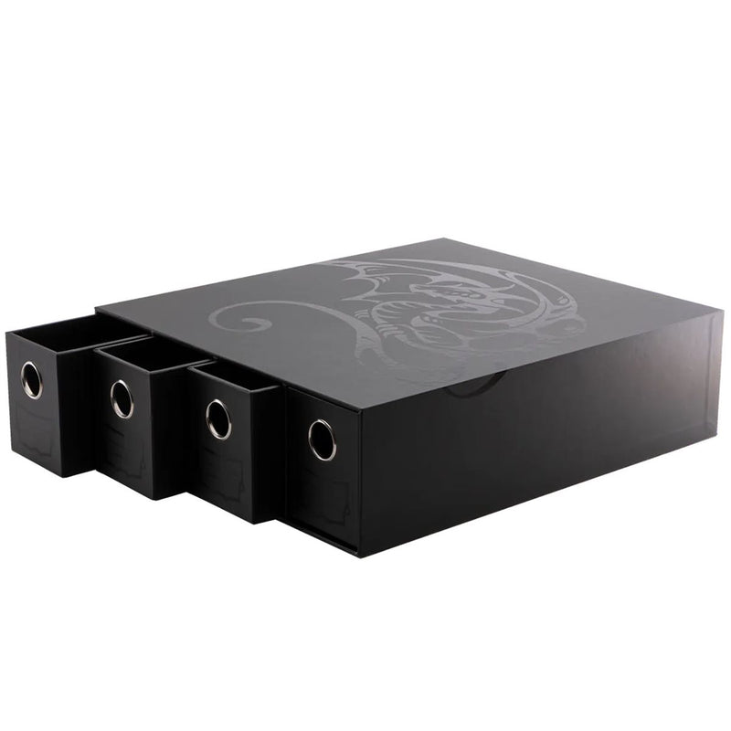 Dragon Shield: Fortress Horizontal 4 Card Drawers - Black