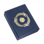 Dragon Shield: Dice Companion Dice Box & Tray - Midnight Blue Dice & Gaming Accessories Dragon Shield