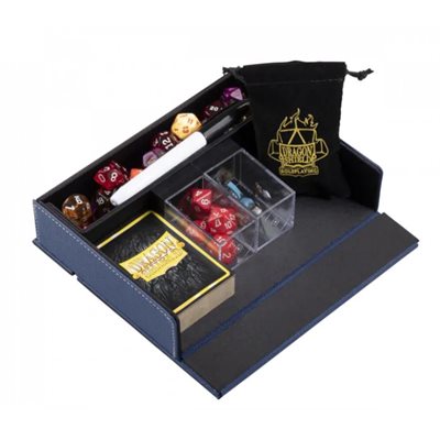 Dragon Shield: Dice Companion Dice Box & Tray - Midnight Blue Dice & Gaming Accessories Dragon Shield
