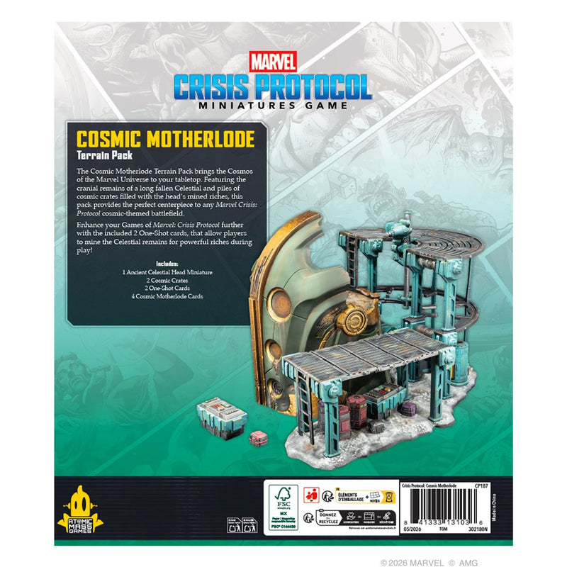 Marvel Crisis Protocol: Cosmic Motherlode Terrain Pack Marvel Crisis Protocol Atomic Mass Games