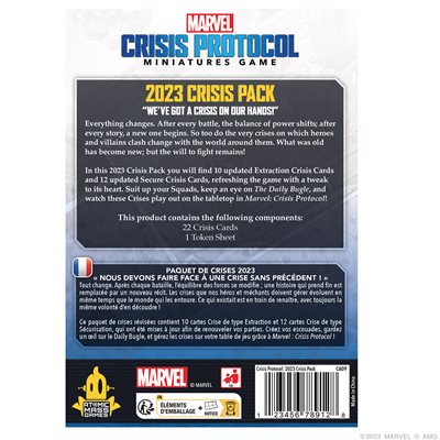 Marvel Crisis Protocol: Crisis Card Pack 2023 Marvel Crisis Protocol Atomic Mass Games   
