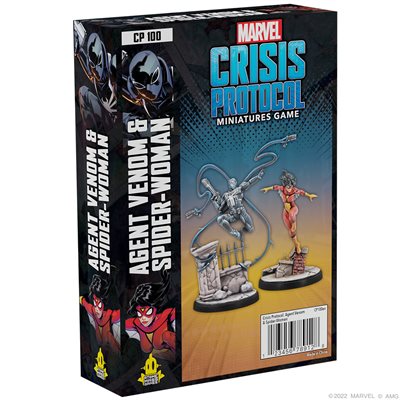 Marvel Crisis Protocol: Agent Venom & Spider-Woman Marvel Crisis Protocol Atomic Mass Games   