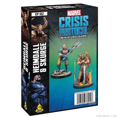 Marvel Crisis Protocol: Heimdall & Skurge Marvel Crisis Protocol Atomic Mass Games   