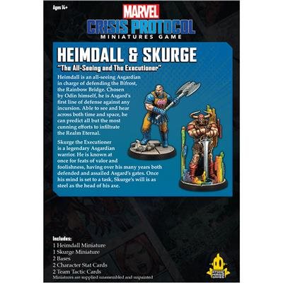 Marvel Crisis Protocol: Heimdall & Skurge Marvel Crisis Protocol Atomic Mass Games   