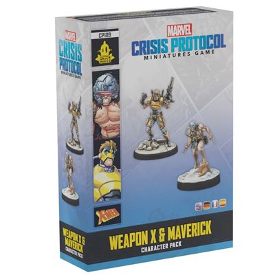 Marvel Crisis Protocol: Weapon X & Maverick Marvel Crisis Protocol Atomic Mass Games   