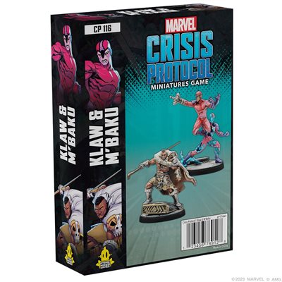 Marvel Crisis Protocol: Klaw & M'baku Marvel Crisis Protocol Atomic Mass Games   
