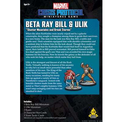 Marvel Crisis Protocol: Beta Ray Bill & Ulik Marvel Crisis Protocol Atomic Mass Games   