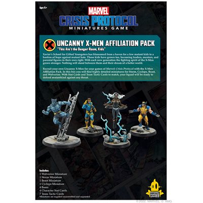 Marvel Crisis Protocol: Uncanny X-Men Affiliation Pack Marvel Crisis Protocol Atomic Mass Games   