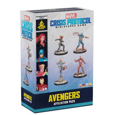 Marvel Crisis Protocol: Avengers Affiliation Pack Marvel Crisis Protocol Atomic Mass Games   