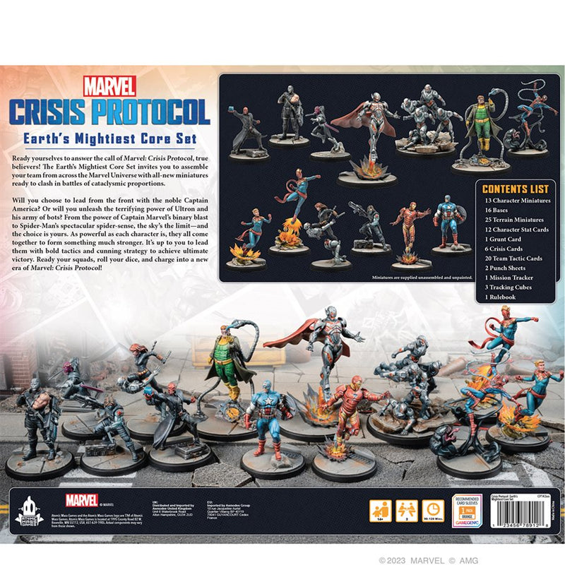 Marvel Crisis Protocol: Earth's Mightiest Core Set Marvel Crisis Protocol Atomic Mass Games   