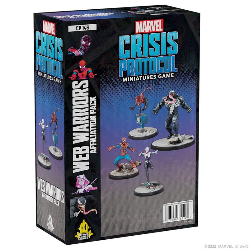 Marvel Crisis Protocol: Web Warriors Affiliation Pack Marvel Crisis Protocol Atomic Mass Games   
