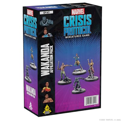 Marvel Crisis Protocol: Wakanda Affiliation Pack Marvel Crisis Protocol Atomic Mass Games   