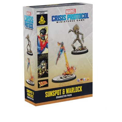 Marvel Crisis Protocol: Sunspot & Warlock Marvel Crisis Protocol Atomic Mass Games   