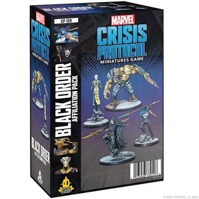 Marvel Crisis Protocol: Black Order Affiliation Pack Marvel Crisis Protocol Atomic Mass Games   
