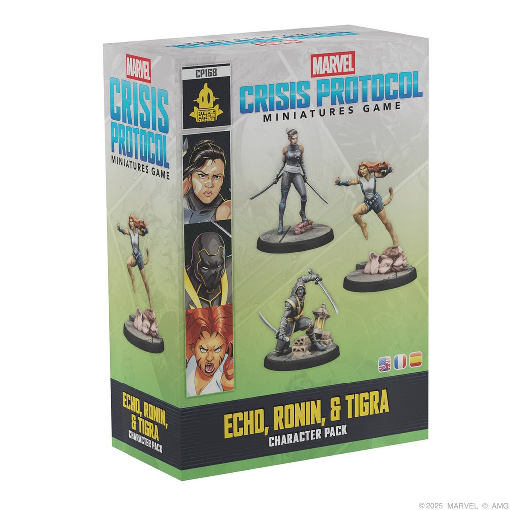 Marvel Crisis Protocol: Echo, Ronin & Tigra Character Pack (Release Date: December 12) Marvel Crisis Protocol Atomic Mass Games