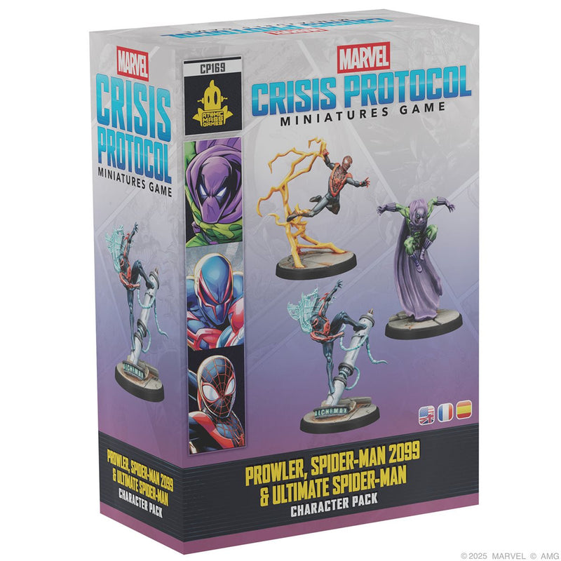 Marvel Crisis Protocol: Prowler, Spider-Man 2099 & Ultimate Spider-Man Character Pack Marvel Crisis Protocol Atomic Mass Games