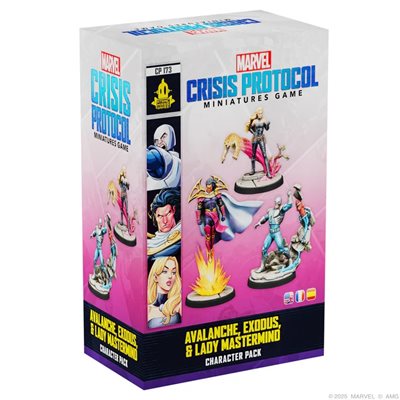 Marvel Crisis Protocol: Avalanche, Exodus & Lady Mastermind Character Pack Marvel Crisis Protocol Atomic Mass Games