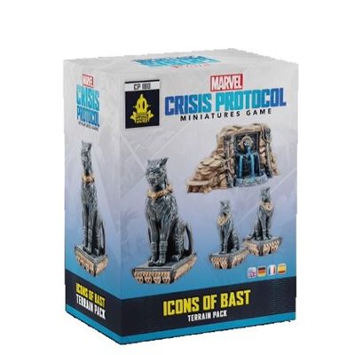 Marvel Crisis Protocol: Icons of Bast Terrain Pack Marvel Crisis Protocol Atomic Mass Games   