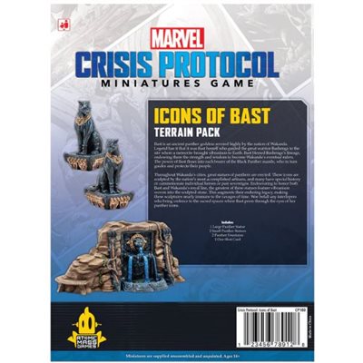 Marvel Crisis Protocol: Icons of Bast Terrain Pack Marvel Crisis Protocol Atomic Mass Games   