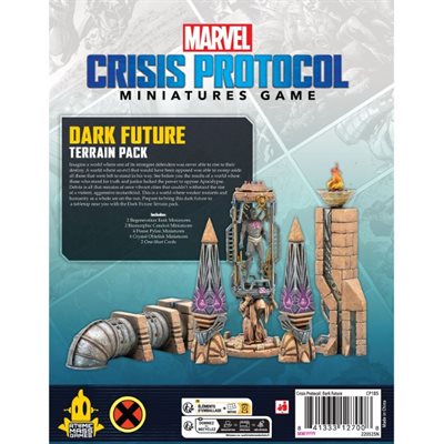 Marvel Crisis Protocol: Dark Future Terrain Pack Marvel Crisis Protocol Atomic Mass Games   