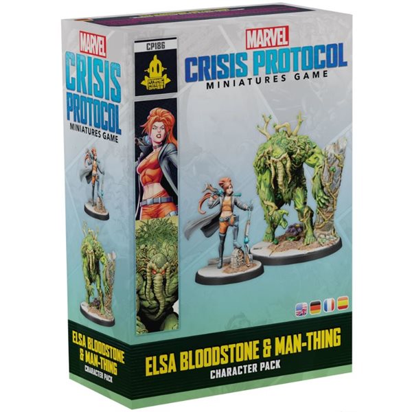 Marvel Crisis Protocol: Elsa Bloodstone & Man-Thing Marvel Crisis Protocol Atomic Mass Games