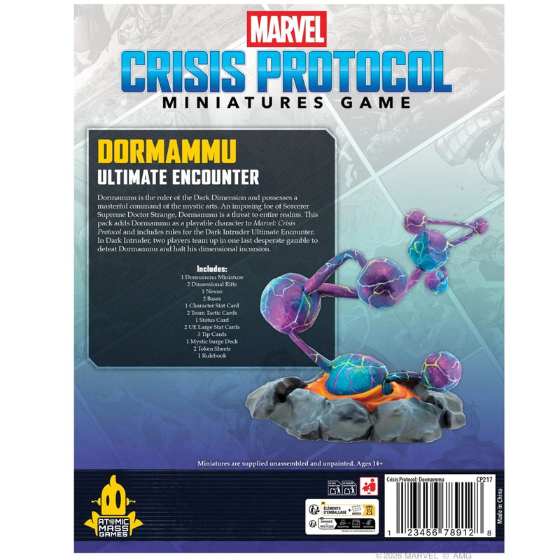 Marvel Crisis Protocol: Dormammu Ultimate Encounter Marvel Crisis Protocol Atomic Mass Games