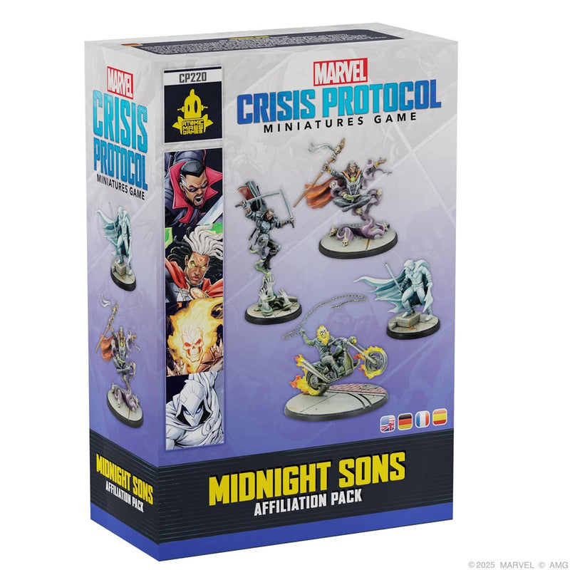 Marvel Crisis Protocol: Midnight Sons Affiliation Pack Marvel Crisis Protocol Atomic Mass Games