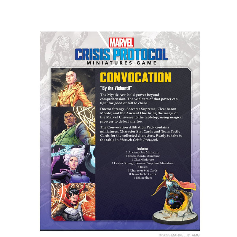 Marvel Crisis Protocol: Convocation Affiliation Pack Marvel Crisis Protocol Atomic Mass Games