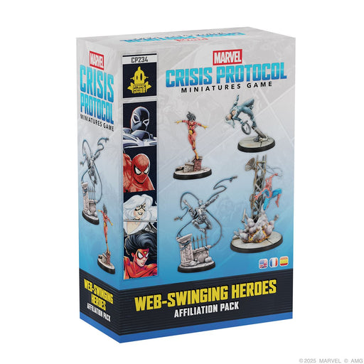 Marvel Crisis Protocol: Web-Swinging Heroes Affiliation Pack Marvel Crisis Protocol Atomic Mass Games