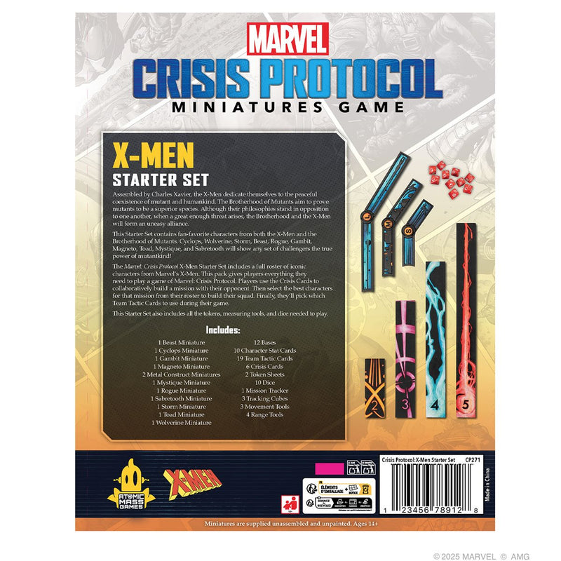 Marvel Crisis Protocol: X-Men Starter Set Marvel Crisis Protocol Atomic Mass Games