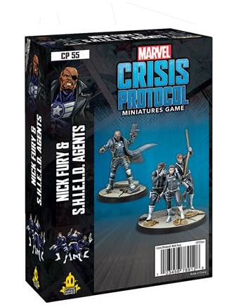 Marvel Crisis Protocol: Nick Fury & S.H.I.E.L.D. Agents Marvel Crisis Protocol Atomic Mass Games   
