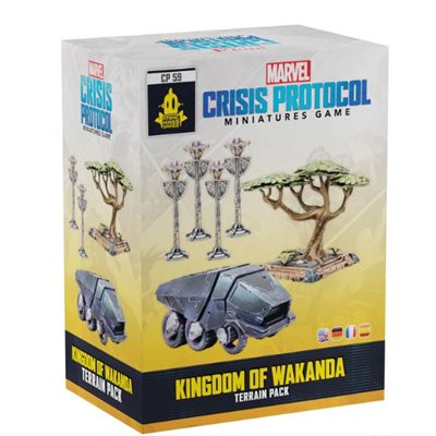 Marvel Crisis Protocol: Kingdom of Wakanda Terrain Pack Marvel Crisis Protocol Atomic Mass Games   