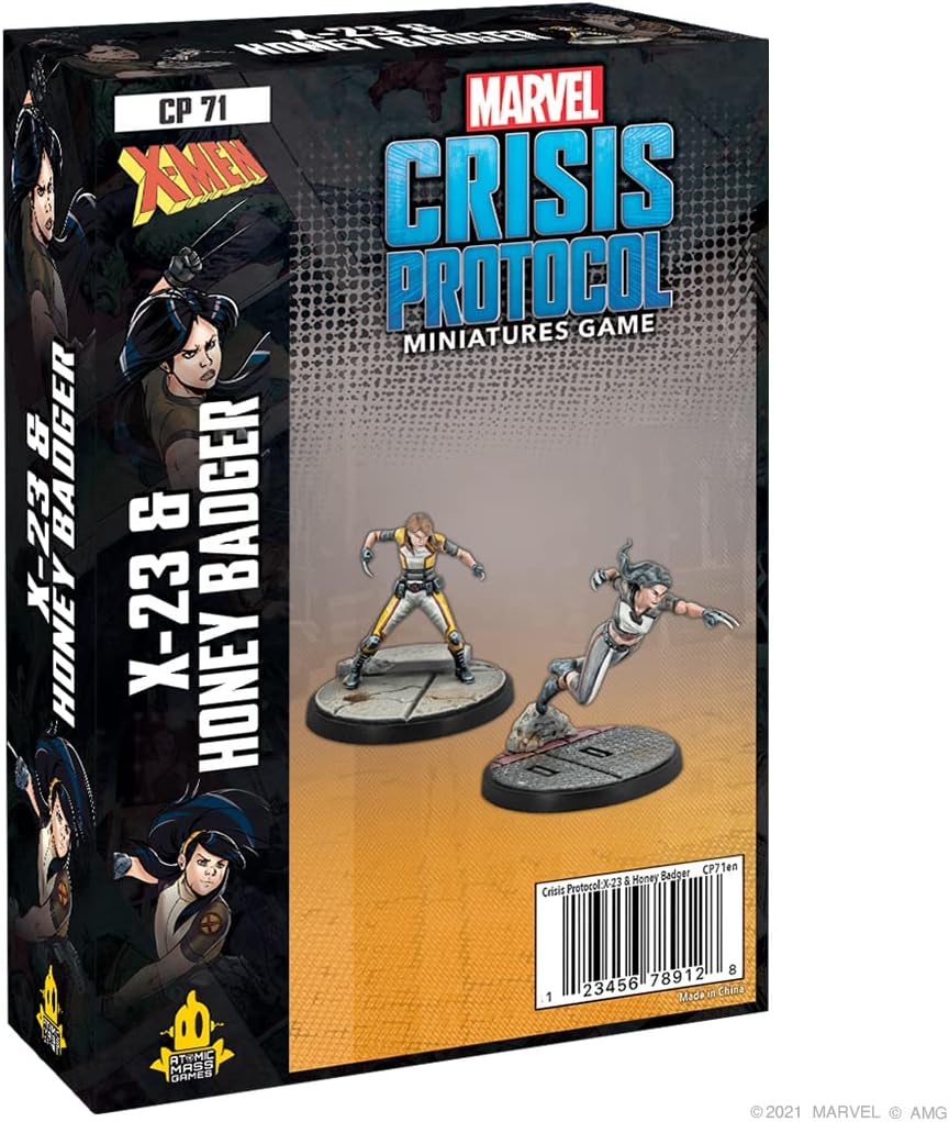Marvel Crisis Protocol: X-23 & Honey Badger Marvel Crisis Protocol Atomic Mass Games   