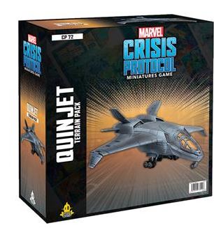 Marvel Crisis Protocol: Quinjet Terrain Pack Marvel Crisis Protocol Atomic Mass Games   