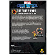 Marvel Crisis Protocol: The Blob & Pyro Marvel Crisis Protocol Atomic Mass Games   