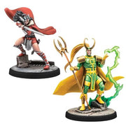Marvel Crisis Protocol: Mighty Thor, Lady Sif, Thor, Hero of Midgard & Loki, Prince of Lies Marvel Crisis Protocol Atomic Mass Games   