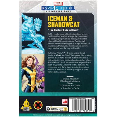 Marvel Crisis Protocol: Iceman & Shadowcat Marvel Crisis Protocol Atomic Mass Games   