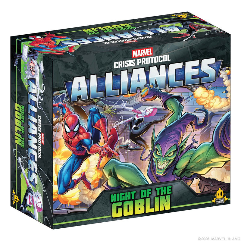 Marvel Crisis Protocol: Alliances - Night of the Goblin (The Board Game) Marvel Crisis Protocol Atomic Mass Games