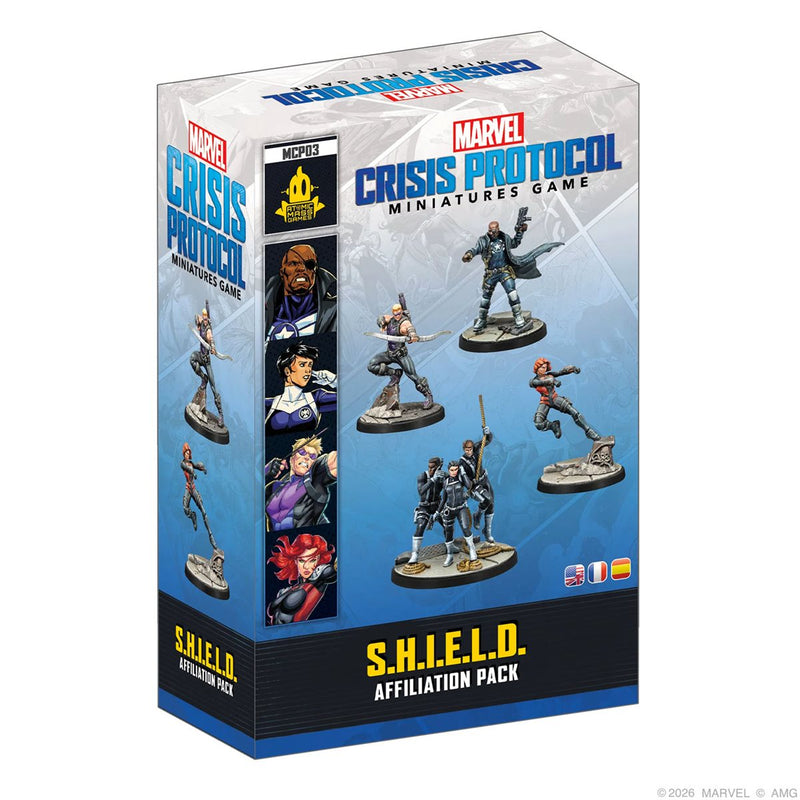 Marvel Crisis Protocol: S.H.I.E.L.D. Affiliation Pack Marvel Crisis Protocol Atomic Mass Games