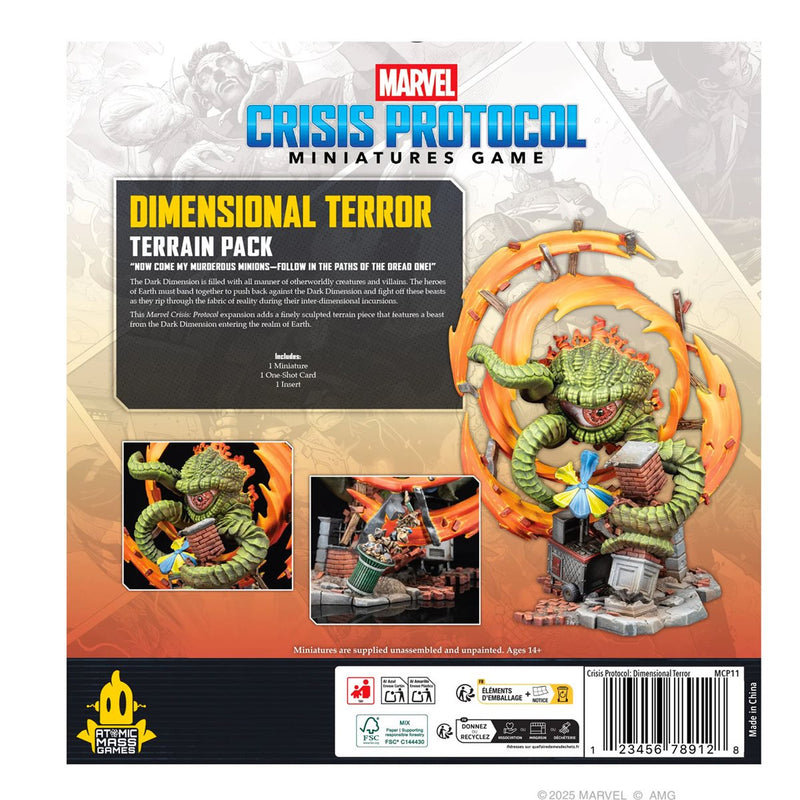 Marvel Crisis Protocol: Dimensional Terror Terrain Pack (Release Date: July 24 2026)