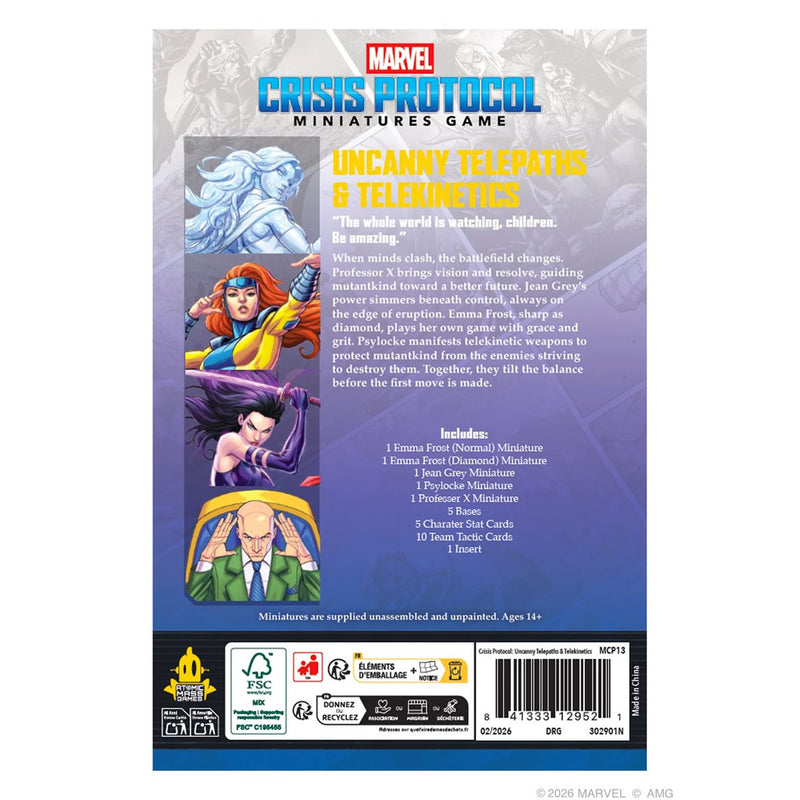 Marvel Crisis Protocol: Uncanny Telepaths & Telekinetics Marvel Crisis Protocol Atomic Mass Games