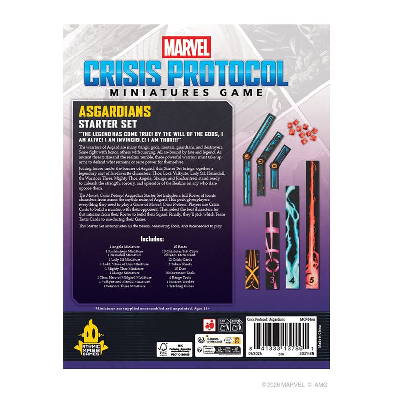 Marvel Crisis Protocol: Asgardians Starter Set (Release Date: July 31) Marvel Crisis Protocol Atomic Mass Games