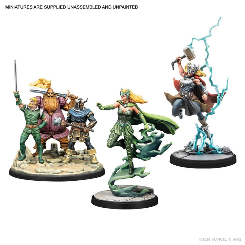 Marvel Crisis Protocol: Asgardians Starter Set (Release Date: July 31) Marvel Crisis Protocol Atomic Mass Games