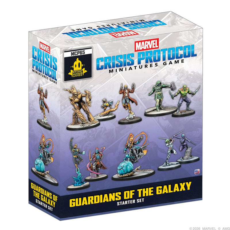 Marvel Crisis Protocol: Guardians of the Galaxy Starter Set (Release Date: July 24 2026)