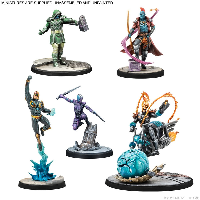 Marvel Crisis Protocol: Guardians of the Galaxy Starter Set (Release Date: July 24 2026)