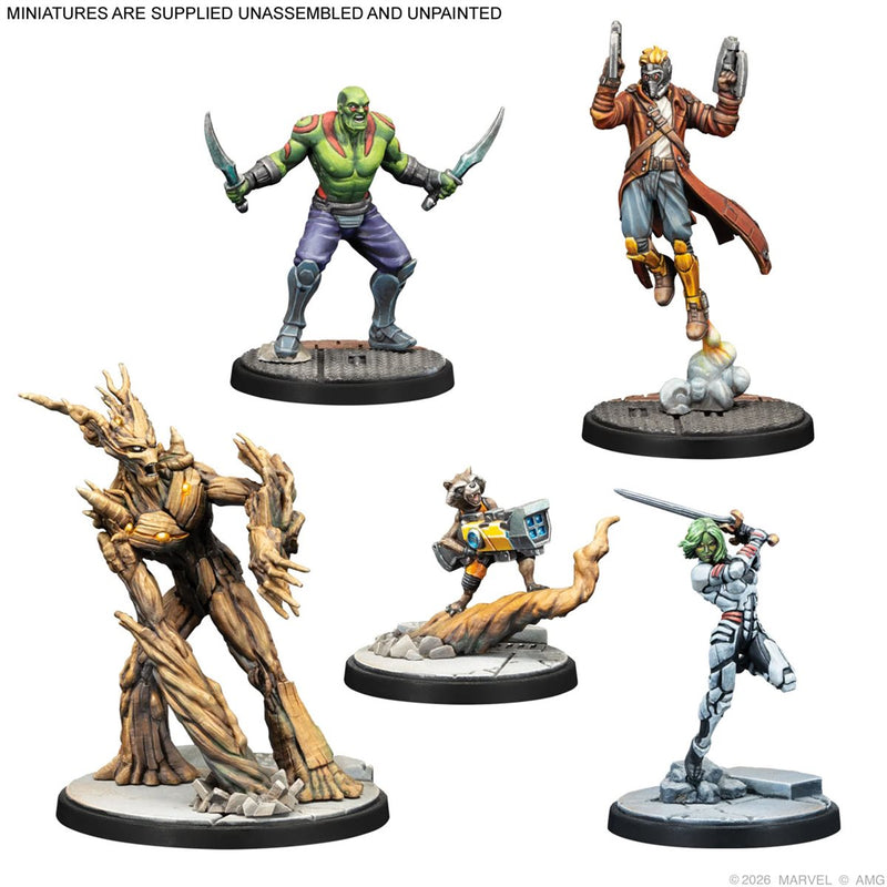 Marvel Crisis Protocol: Guardians of the Galaxy Starter Set (Release Date: July 24 2026)