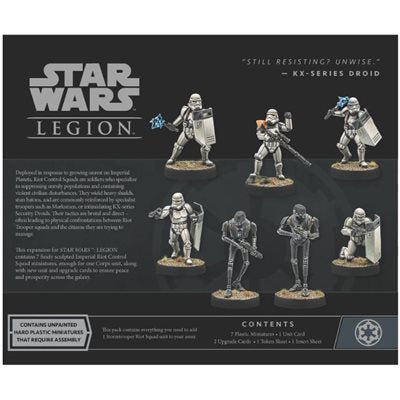 Star Wars Legion: Imperial Riot Control Squad Star Wars: Legion Atomic Mass Games